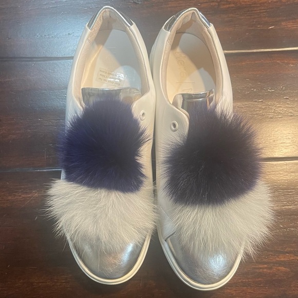 HERE/NOW Arian PomPom Trim Sneakers - Picture 6 of 14